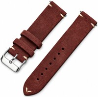 bracelet en cuir Ricardo Alba premium, Brown, Quick Release