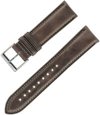 Bracelet en cuir Ricardo Asolo premium, Gray, Quick Release