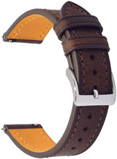 Bracelet en cuir Ricardo Orvieto premium, Brown, Quick Release