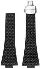 Bracelet en silicone Ricardo Ivrea premium 12mm (pro Tissot PRX), Black