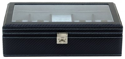Coffret à montres Friedrich Lederwaren Carbon 32059-5