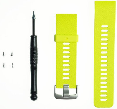 Bracelet en silicone Garmin (pro Forerunner 35), vert