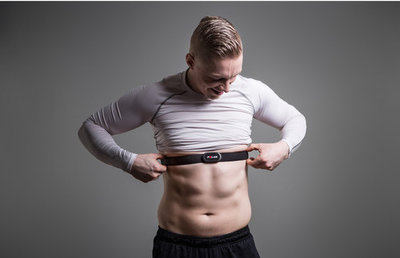 Ceinture cardio Polar H10, noir, taille M-XXL