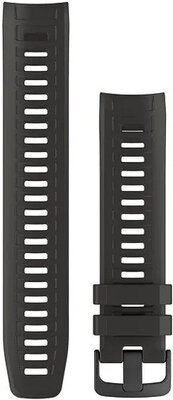 bracelet en silicone Garmin 22mm (pour Instinct), gris V1, 010-12854-00