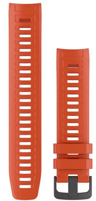 bracelet en silicone Garmin 22mm (pour Instinct), rouge, 010-12854-02