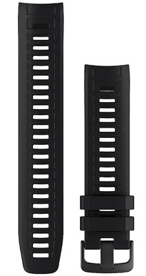 Bracelet en silicone Garmin 22mm (pour Instinct), noir, 010-12854-18