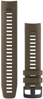 Bracelet en silicone Garmin 22mm (pour Instinct), marron, 010-12854-19