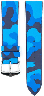 Bracelet en caoutchouc Hirsch John L 0928088080-2, camouflage, caoutchouc naturel, longueur L, Quick Release
