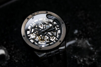 Edox Delfin Mecano Automatic 85303 357GN NGN