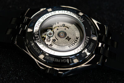 Edox Delfin Mecano Automatic 85303 357GN NGN