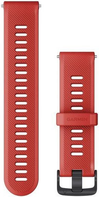 Bracelet en silicone Garmin (pro Forerunner 745), rouge