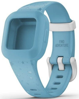 bracelet de montre en plastique Garmin (pour Vívofit junior 3), bleu, 010-12469-42