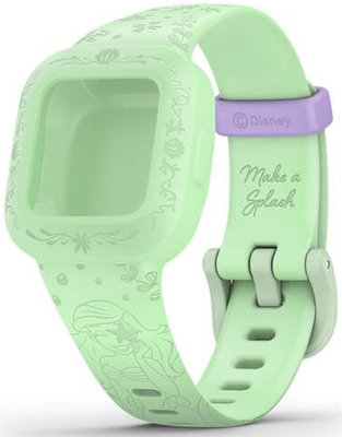 Bracelet en plastique Garmin (pro Vívofit junior 3), vert, Disney, Little Mermaid