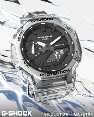 Casio G-Shock Original GA-2100SKE-7AER Skeleton Series