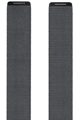 Bracelet en nylon Garmin 26mm (pro Garmin Fenix 8/7X/6X (51mm), Tactix aj.), gris V1, UltraFit