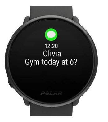 Polar Ignite 2 Night Black, taille S-L