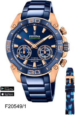 Festina Chrono Bike 2021 20549/1 Hybrid Connected Special Edition (+ bracelet de rechange)