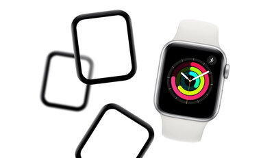 Verre de protection 3D Mosh Tempered Glass Protector 0.5mm pour Apple Watch Series 4/5/6/SE 40mm