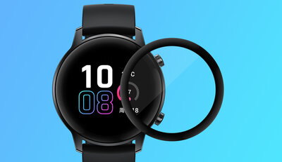 Verre de protection 3D Mosh Tempered Glass Protector 0.5mm pour Honor Magic Watch 2 42mm