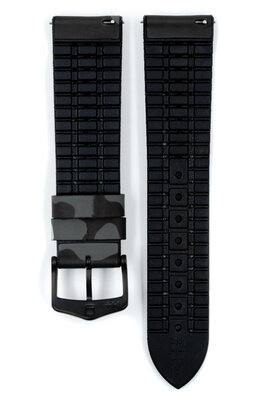 Bracelet gris Hirsch John L 0925088030-5 (Caoutchouc naturel)