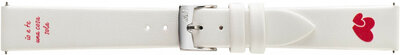 bracelet en cuir Morellato Emotion S 5331C47.802, blanc, similicuir, Quick Release