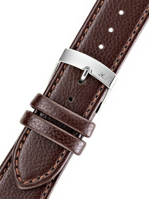 Bracelet en cuir Morellato Lauro 5336D05.034 M, brun, cuir écologique