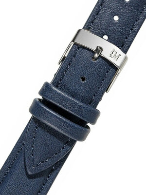 Bracelet en cuir Morellato Trend 5050C47.061 S, bleu, cuir écologique, Quick Release