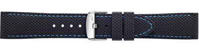 bracelet en silicone Morellato Livenza 5275187.865 M, noir, Quick Release