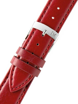 Bracelet en cuir Morellato Gelso 4219A97.081 M, rouge, cuir écologique