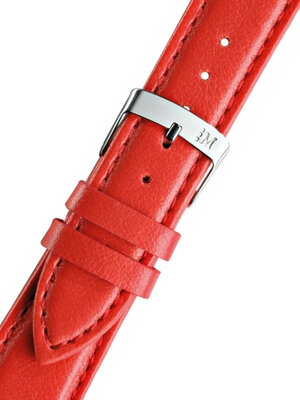 Bracelet en cuir Morellato Gelso 4219A97.088 M, rouge, cuir écologique