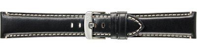 Bracelet en cuir Morellato Giorgione 4272B12.019 M, noir