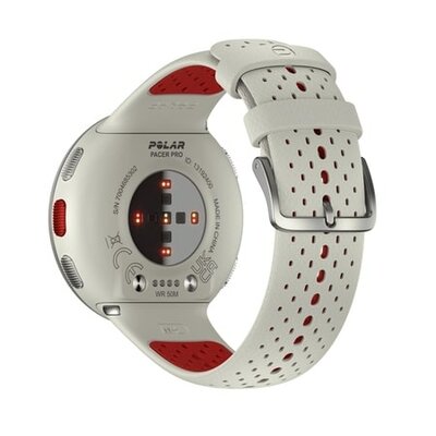 Polar Pacer Pro Snow White, taille S-L