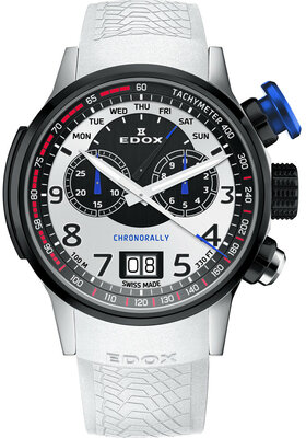 Edox Chronorally Chronograph 38001-tinnbu-bn BMW Limited Edition 2000pcs (+ bracelet de rechange)