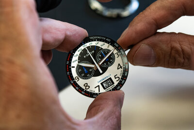 Edox Chronorally Chronograph 38001-tinnbu-bn BMW Limited Edition 2000pcs (+ bracelet de rechange)