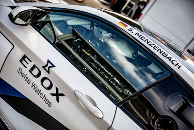 Edox Chronorally Chronograph 38001-tinnbu-bn BMW Limited Edition 2000pcs (+ bracelet de rechange)