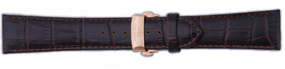 bracelet en cuir Orient UDCVWRT 24mm (pour modèle FETAC), marron