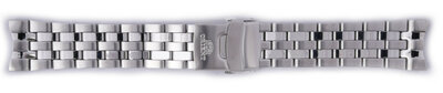 Bracelet en acier inoxydable Orient PDDMESS 23mm (pour modèle FFT00), argenté
