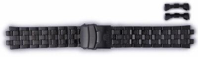 Bracelet en acier inoxydable Orient PDDRF0Z 22mm (pour modèle FFA05), noir