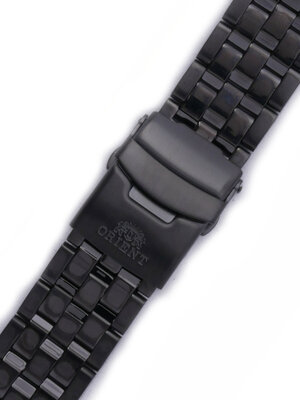 Bracelet en acier inoxydable Orient PDDRF0Z 22mm (pour modèle FFA05), noir
