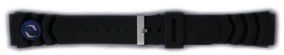 Bracelet en silicone Orient VDCLXSB 22mm (pour modèles FAA02, FEM65), noir