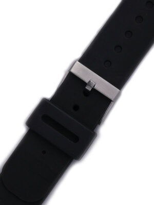 Bracelet en silicone Orient VDCLXSB 22mm (pour modèles FAA02, FEM65), noir