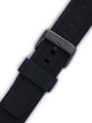 bracelet en silicone Orient VDESC0B 22mm (pour les modèles STT12, FUG1X, FUX00), noir