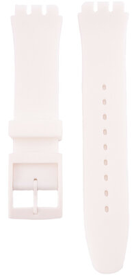 bracelet en silicone Ricardo Barletta (pour Swatch), blanc