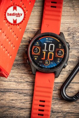 bracelet en silicone Ricardo Livigno 20mm, Red, QuickFit