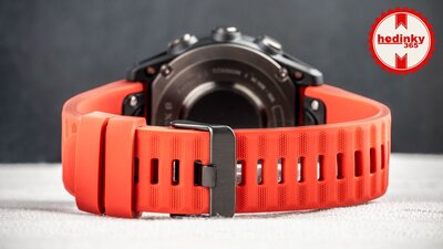 bracelet en silicone Ricardo Livigno 20mm, Red, QuickFit