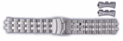 Bracelet en acier inoxydable Orient PDEACSS 24mm (pour modèle TT0Q), argenté