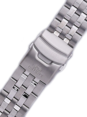 Bracelet en acier inoxydable Orient PDEACSS 24mm (pour modèle TT0Q), argenté
