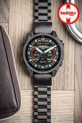 bracelet en acier inoxydable Ricardo Tiorre 22mm, Black, QuickFit