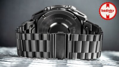 bracelet en acier inoxydable Ricardo Tiorre 26mm, Black, QuickFit