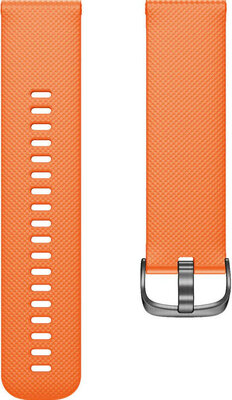 Bracelet en silicone Ricardo 22mm (pro Garmin Venu, Forerunner 255, Vívoactive 4 aj.), orange V1, Quick Release